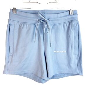 Alphalete Women’s Light Blue Sweatshorts Size S